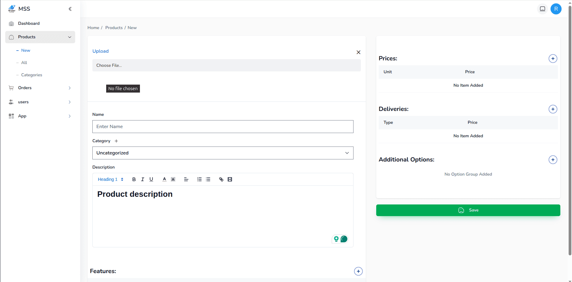 MSS Water Purifier project screenshot 5